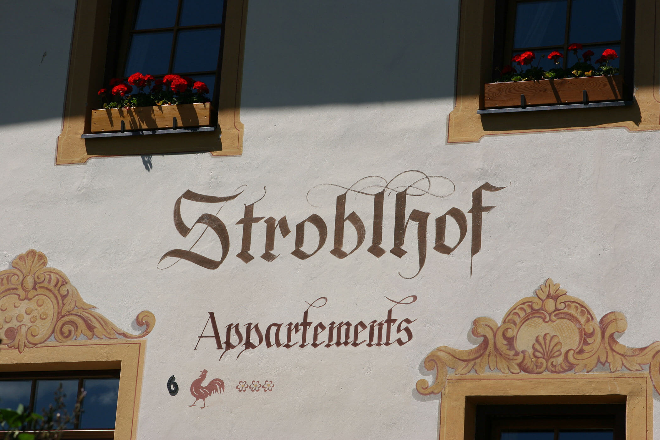 Beautifully maintained facade - Stroblhof